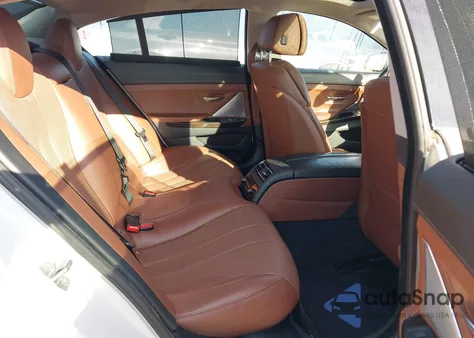 2013 BMW 650I Gran Coupe from USA, damaged, VIN WBA6B2C57DDG66522